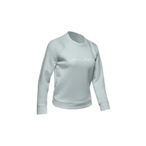 Under Armour Script Sweatshirts Women's Green