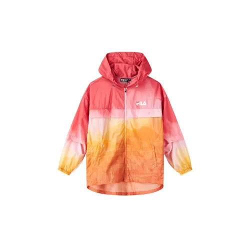 FILA Jackets Women's Orange Red