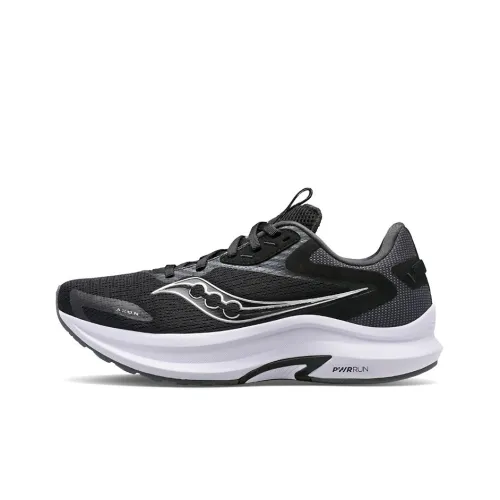 saucony Axon 2 'Black White'