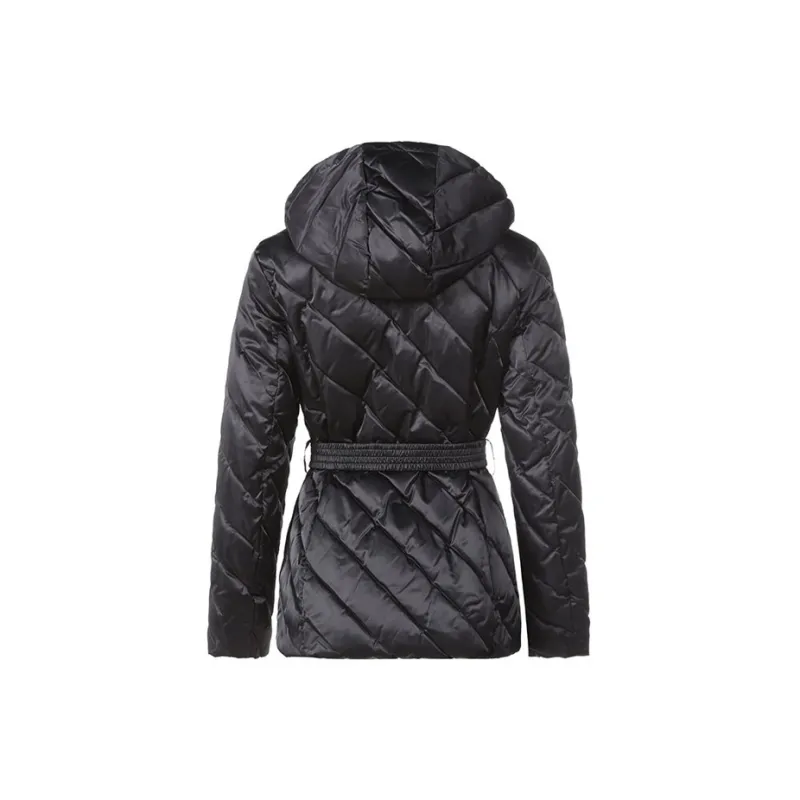 EMPORIO ARMANI Puffer Jacket Women's Black-1