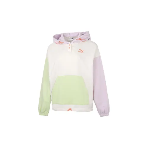 PUMA Sweatshirts Women's White