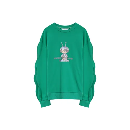 ZINGME Sweatshirts Women's Prosperity Green