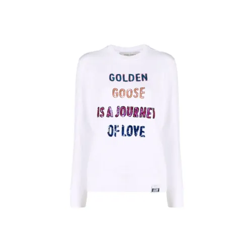 Golden Goose Sweatshirts Women's White