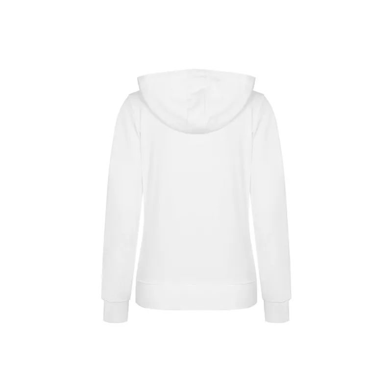 Champion Moderate Hooded Loose Fit Regular Sweatshirt US Version Women's White-1