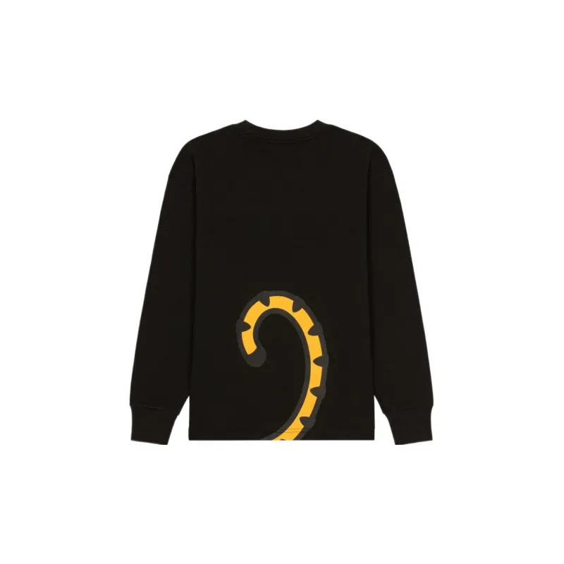 KENZO X Nigo Tiger Tail Regular Women's Sweatshirt Black-1