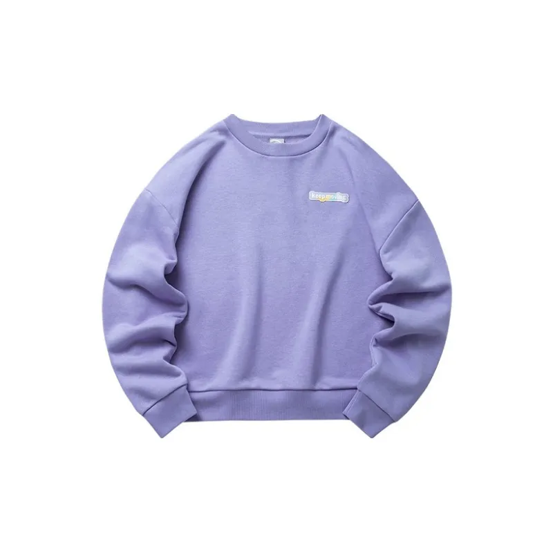ANTA Life Collection Sweatshirts Women's Sky Feather Blue-1