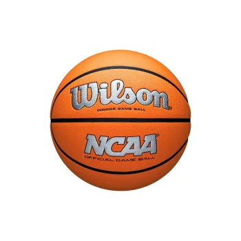 Wilson NCAA Collection WZ1003308CN7 Microfiber Leather Basketball Silver Orange Size 7 Ball Training Unisex