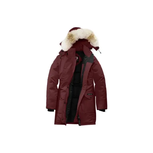 Canada Goose Trillium Down Jackets Women's Maroon