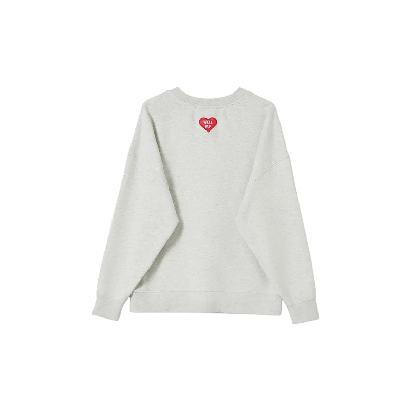 WELLME Sweatshirts Unisex Gray-1
