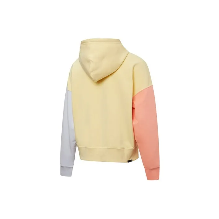 PUMA Downtown Cropped Coats Women's Yellow-1