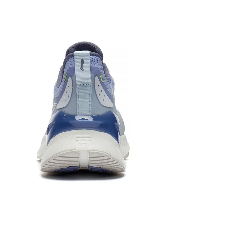 LiNing YueYing Element Shock Absorbers With Slip Resistant Features Low Top Running Shoes Men's Blue Purple-5