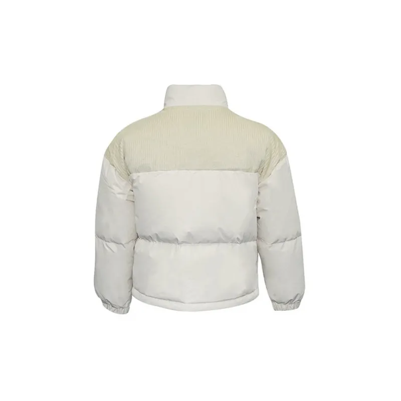 New Balance Down Jackets Women's Beige Yellow-1