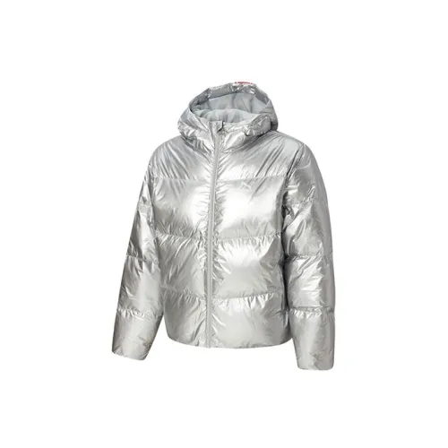 PUMA Down Jackets Women's Concrete Gray