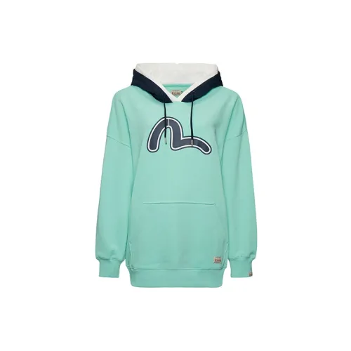 EVISU Sweatshirts Women's Mint Green