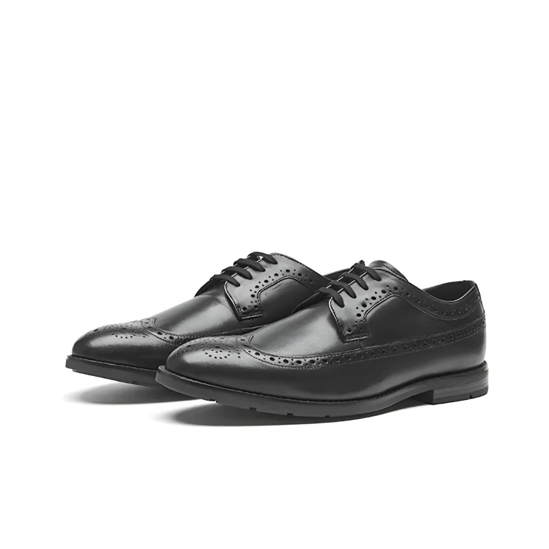 Clarks Dress Shoes Men Low Top Black-3