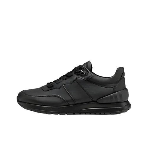 Ecco Casual Shoes Men Low-Top Black