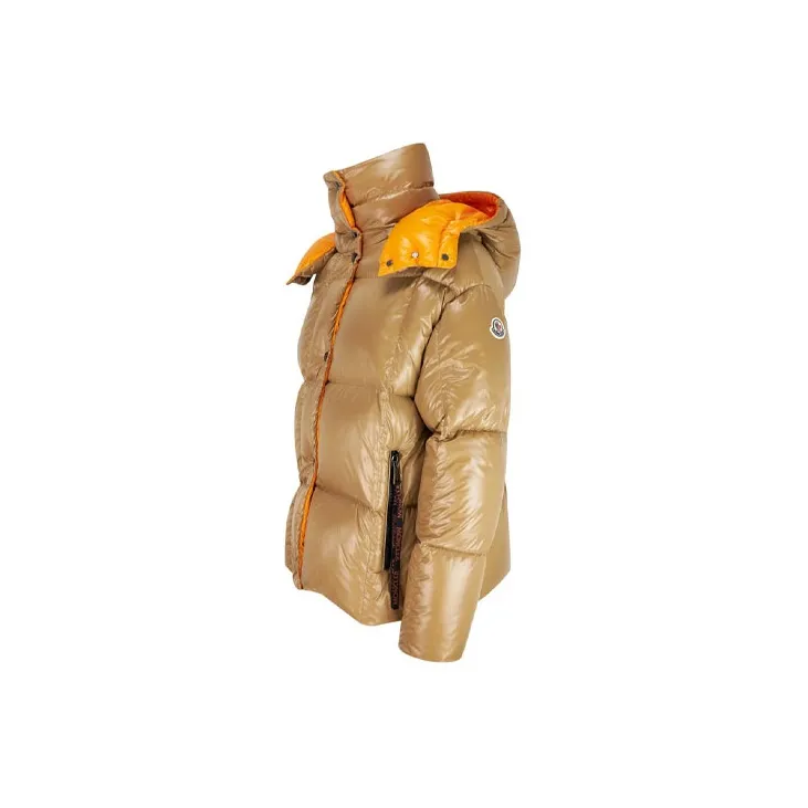 Moncler Parana Series FW21 Down Jacket Winter Women's Milk Tea Beige-2