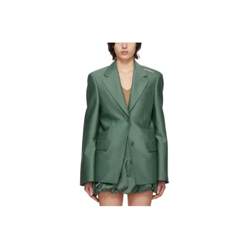 WE11DONE Business Suits Women's Green