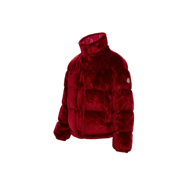 Moncler Dao Series Down Jackets Women's Red-2