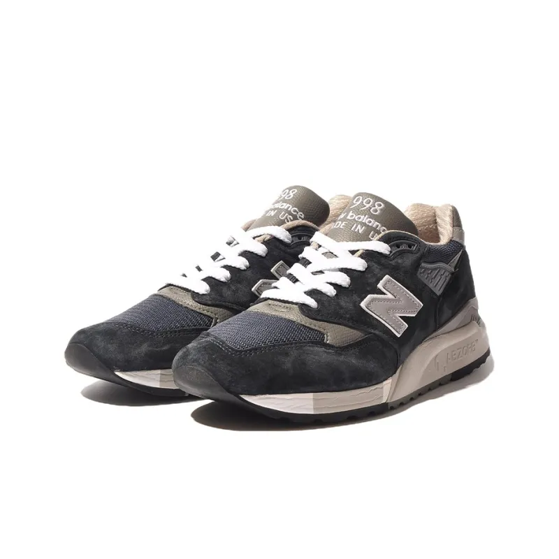New Balance 998 Classic Made In Usa 'Navy Grey'-2