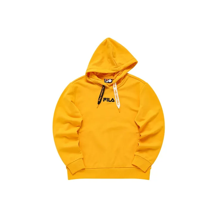 FILA FUSION Sweatshirts Women's Golden Orange Yellow-1