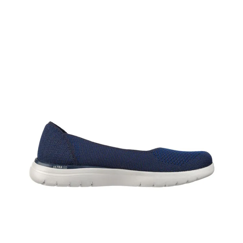 Skechers ON THE GO Anti-Slip Wear-Resistant Breathable Lightweight Low-Top Casual Shoes Women's Blue-1