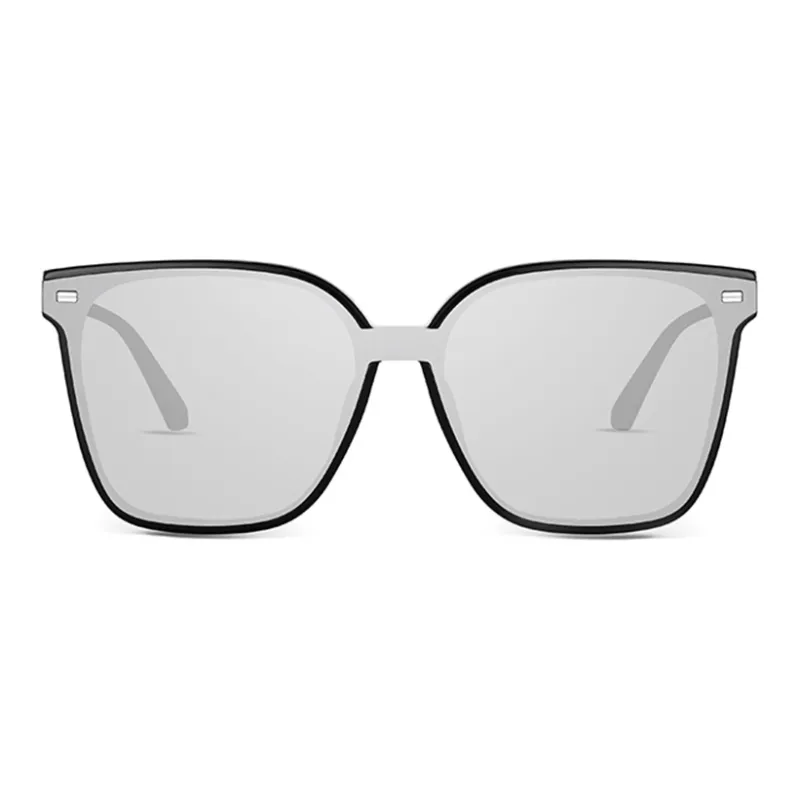 MUJOSH Square Oversized Corrective Sunglasses For Outdoor Use Unisex-1
