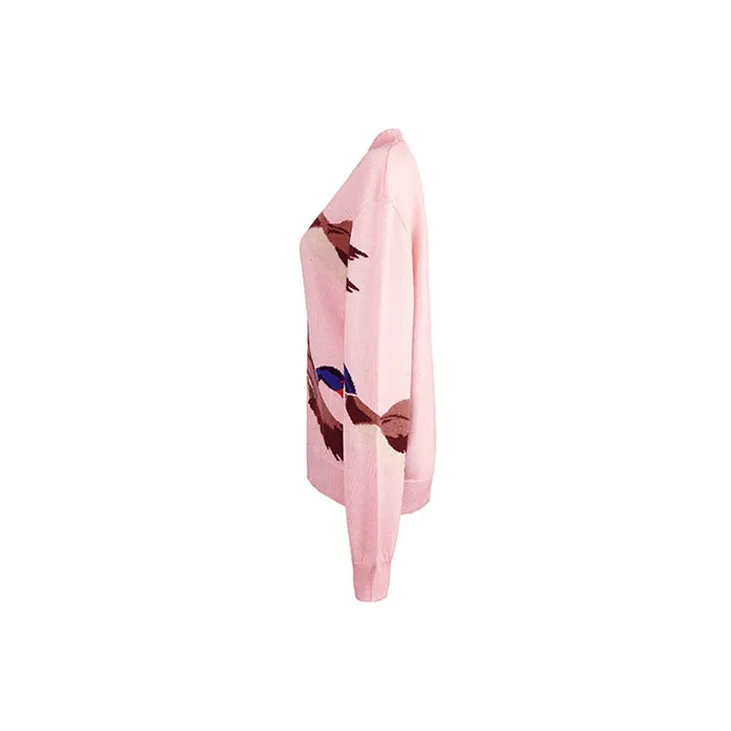 Burberry Loose Fit Knitwear Women's Pink-2