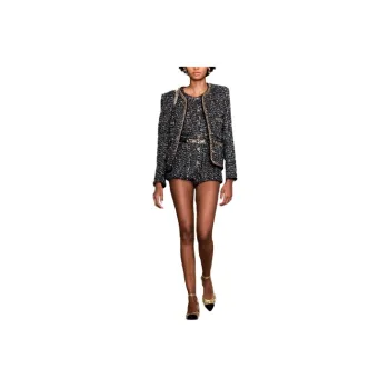 CHANEL Jacket Women's Dark Blue