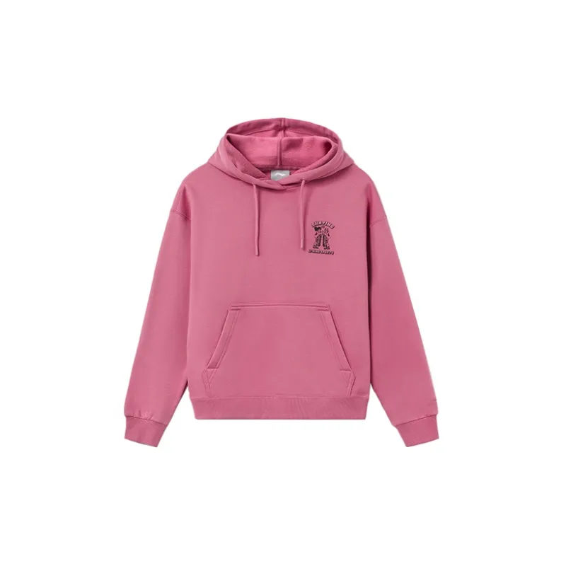 LiNing Sweatshirt Winter Women's Blackcurrant Chestnut-1