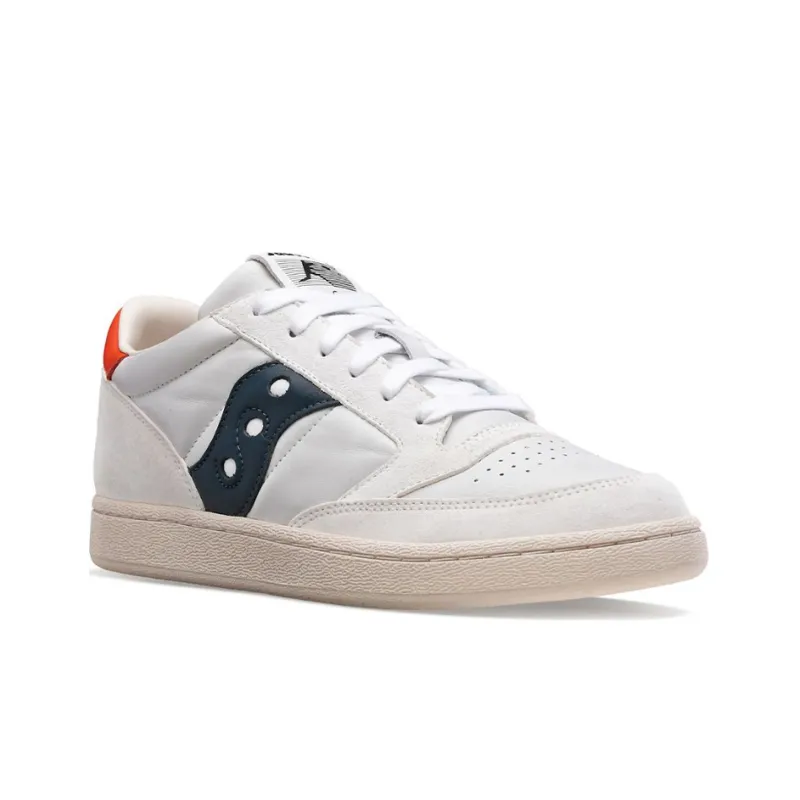 saucony Jazz Court Premium White Blue Red-2