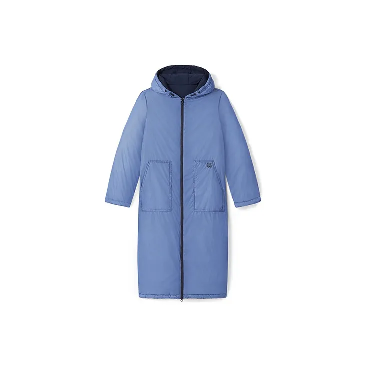 KENZO Down Jackets Women's Navy Blue-1