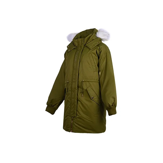 Converse Down Jacket Winter Women's Army Green-2