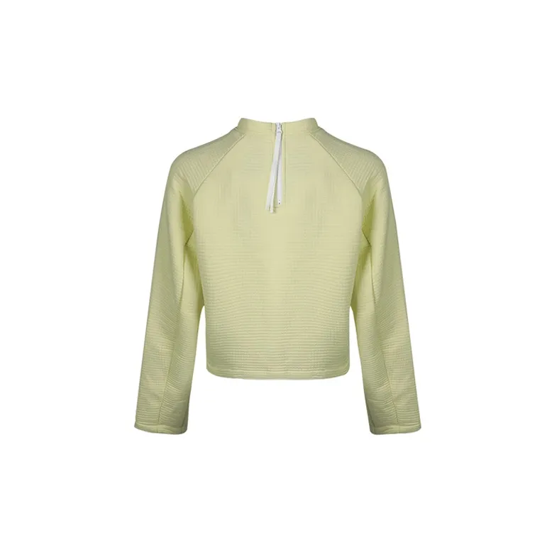 Nike Sweatshirts Women's Active Orange Cyan-1