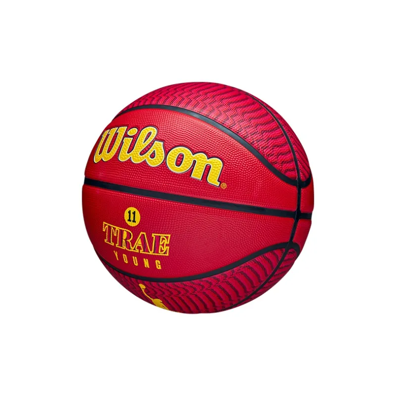 Wilson NBA Rubber Basketball Red Size 7 Ball Training-2