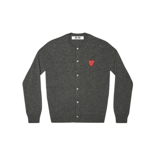 CDG Play Cashmere Sweaters Women's Gray