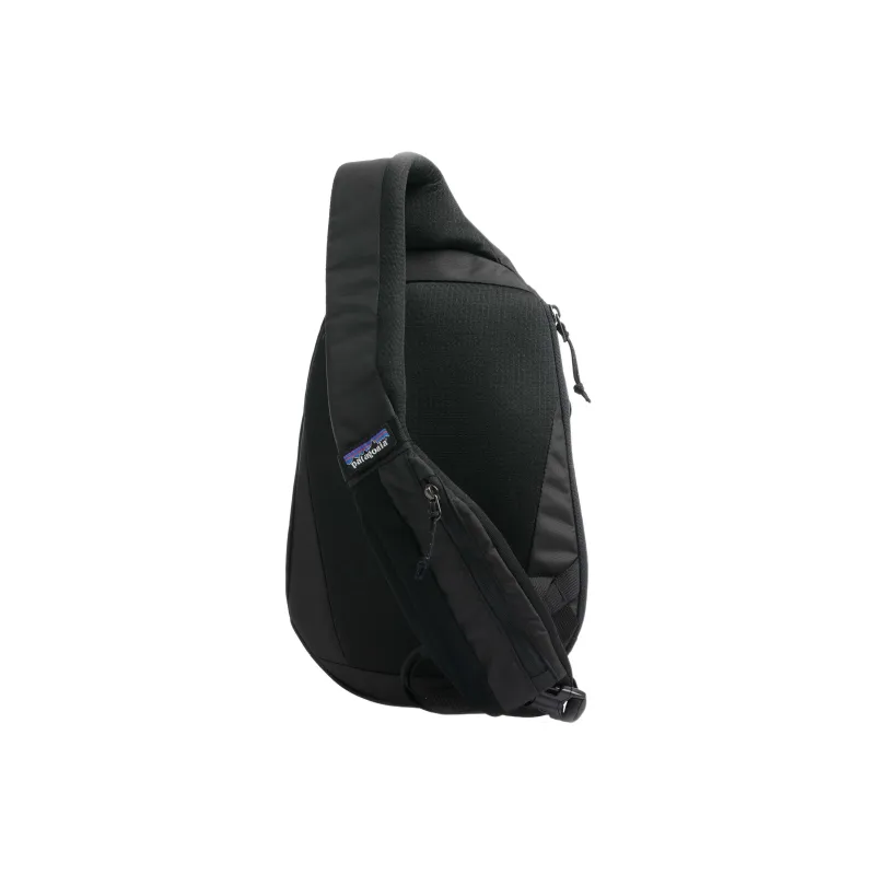 Patagonia Polyester Shoulder Bag, Sling Bag Unisex Black-1