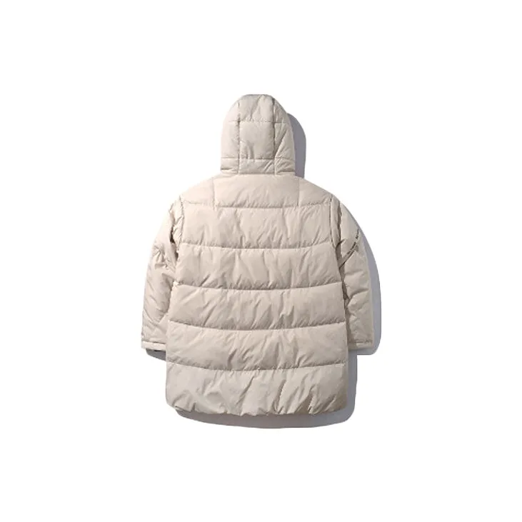 LINING Down Jackets Women's Cloud Rain Gray-1