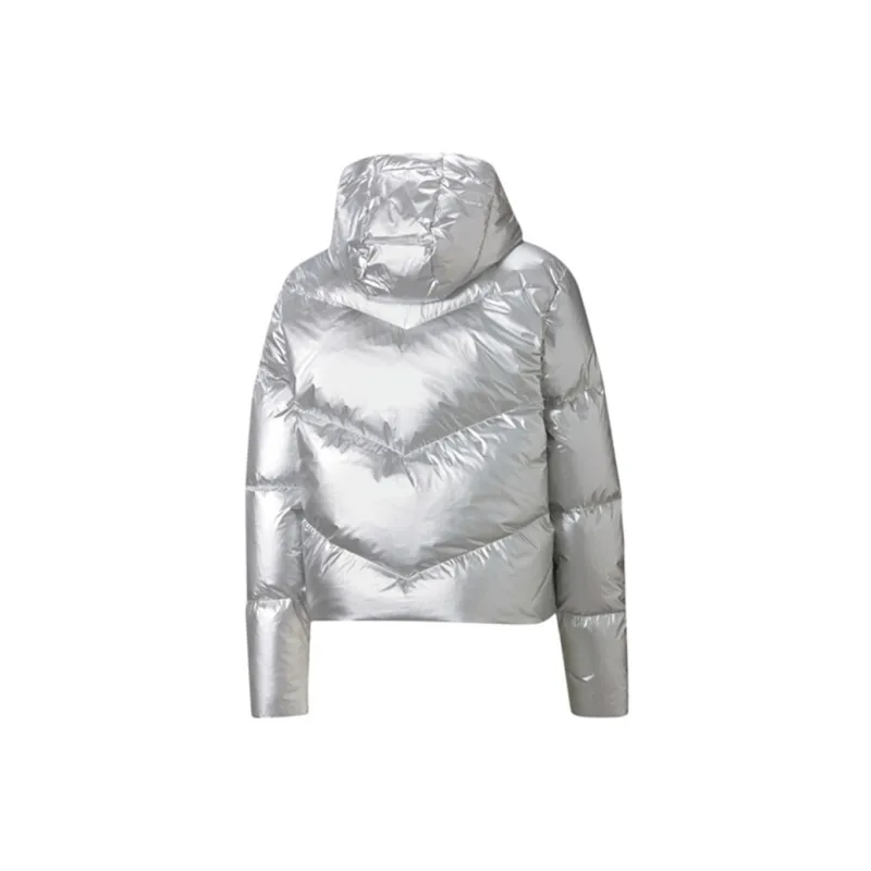 PUMA CLASSICS Down Jackets Women's Concrete Gray-1