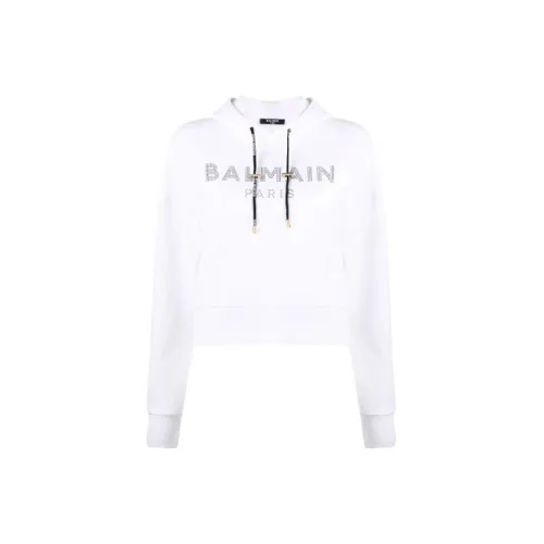 BALMAIN Sweatshirts Women's White