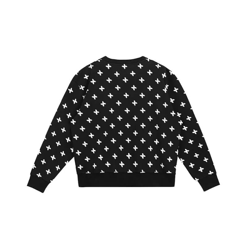 SMFK Sweatshirts Women's Black Garden-1