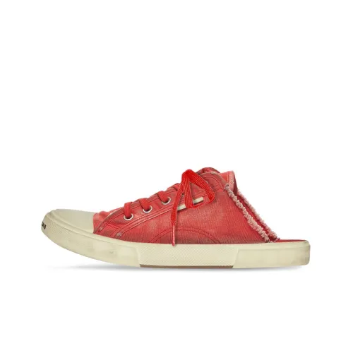 Balenciaga Paris Mule Red