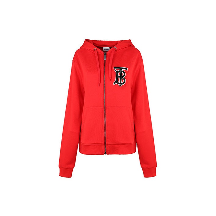 Burberry Red Hoodies Sweatshirts on Sale Authentic POIZON