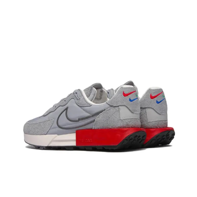 Nike Fontanka Waffle Grey Red Women's-2
