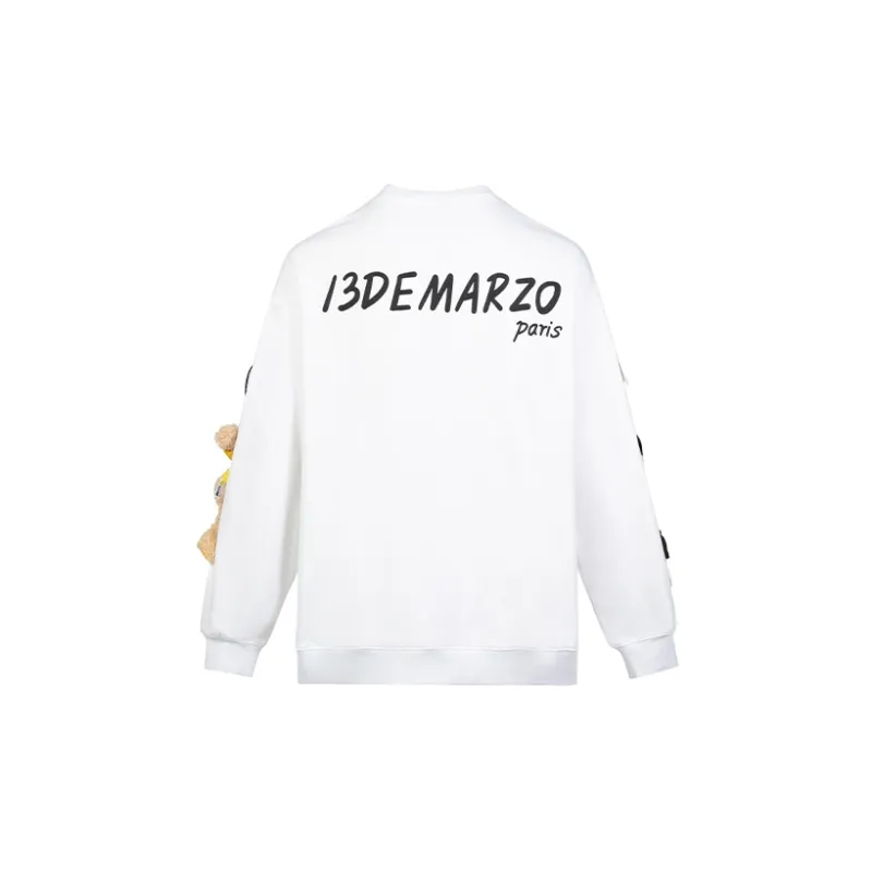 Smiley X 13 DEMARZO SMILEY Sweatshirts Unisex-1
