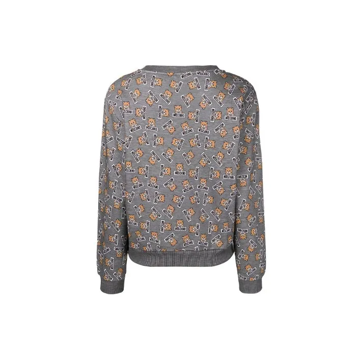 MOSCHINO Sweatshirts Women's Gray-1