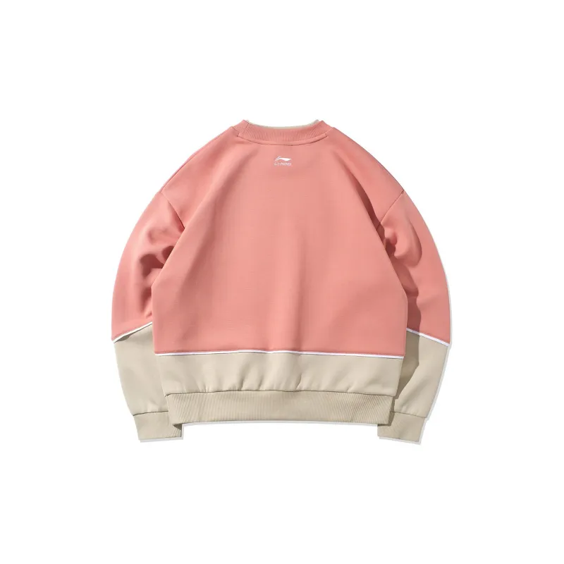 LINING Sports Fashion Collection Sweatshirts Women's Dusty Pink-1