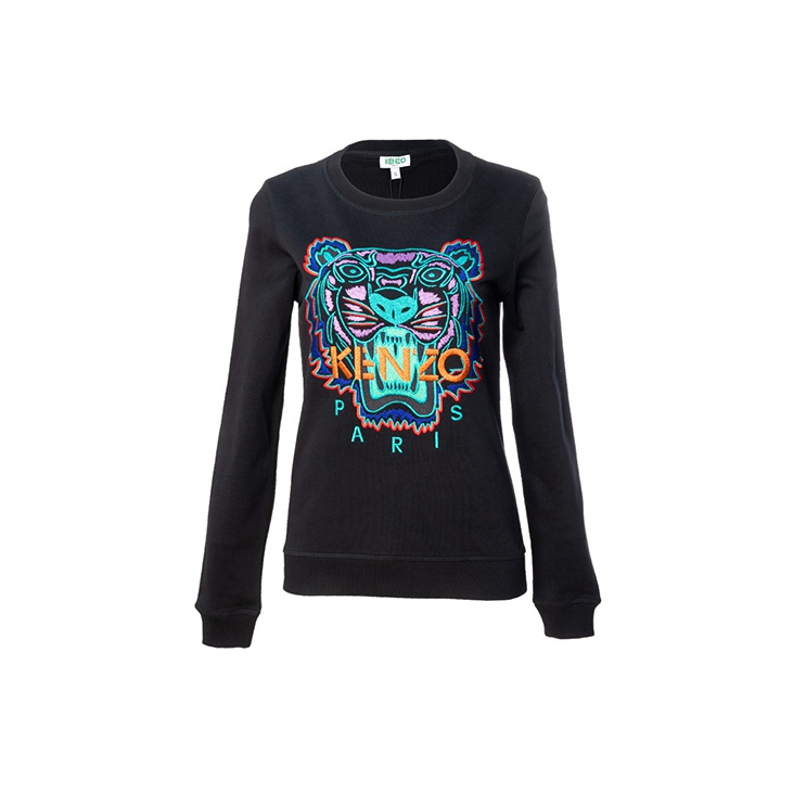 KENZO Classic Tiger Head Sweatshirts Women s Black