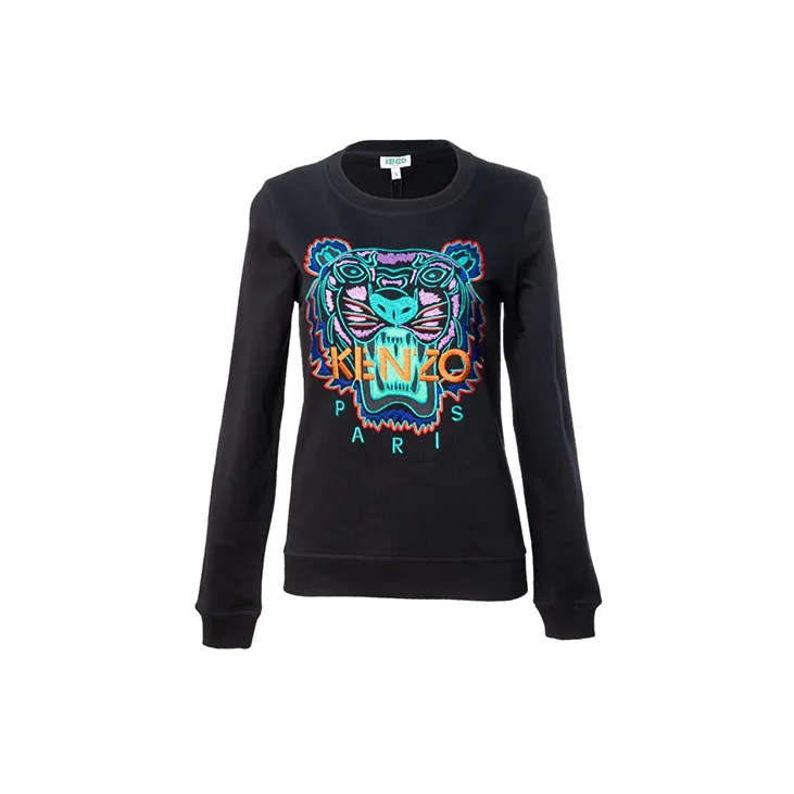 KENZO Classic Tiger Head Sweatshirt Women's Black-0