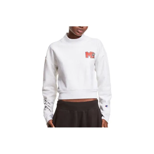 Champion X Super Mario Bros Sweatshirts Women's Light Gray